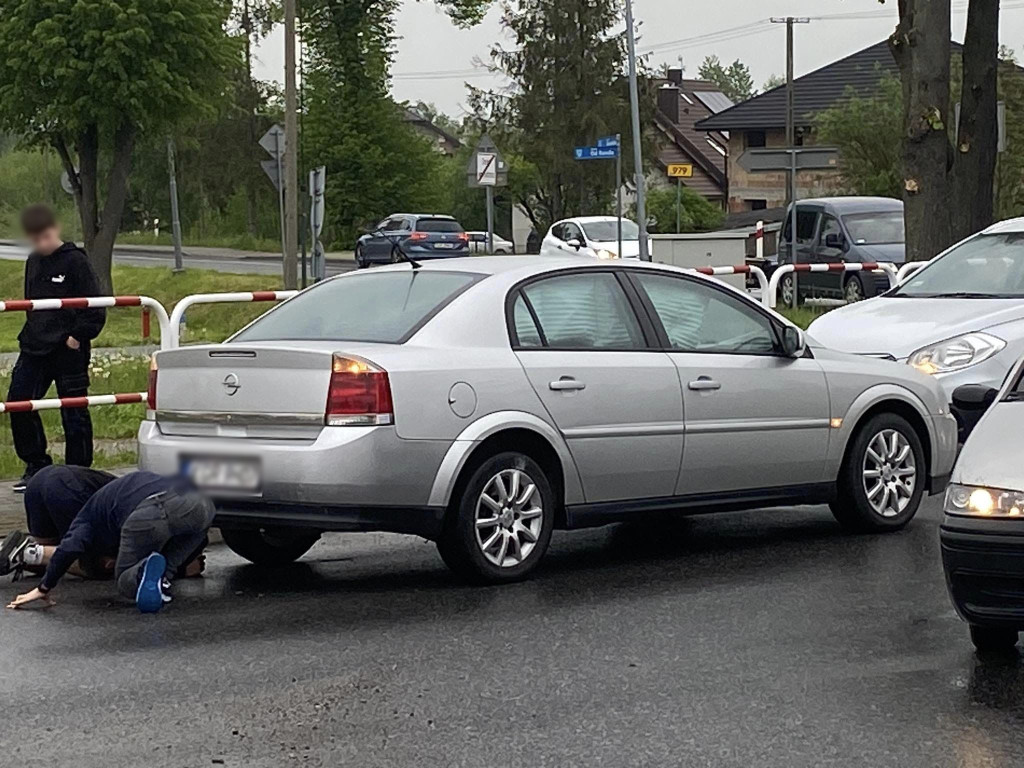 Kolizja w Moszczenicy (17.05.)