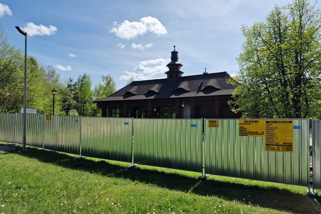 Remont basenu w Wysowej