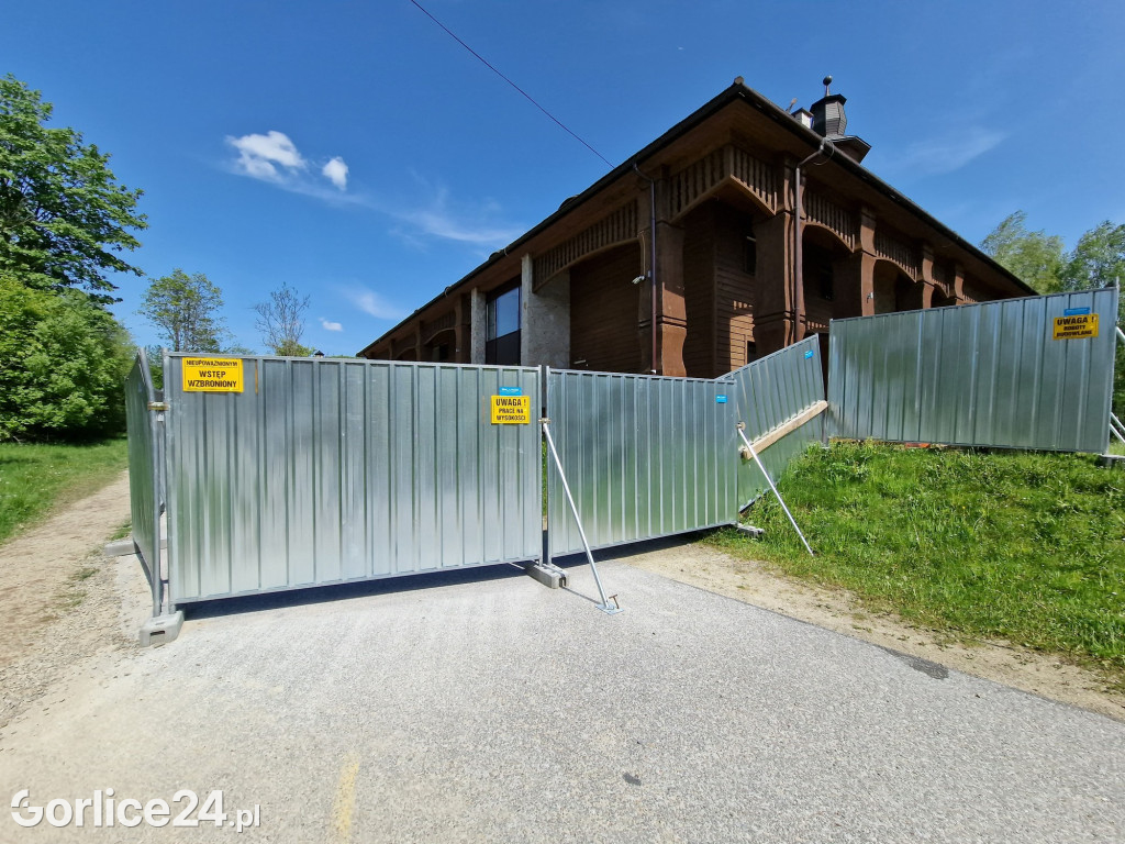 Remont basenu w Wysowej