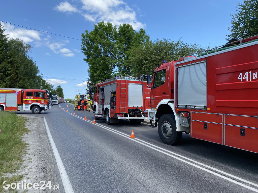 Zdarzenie drogowe w Łużnej (31.05.)
