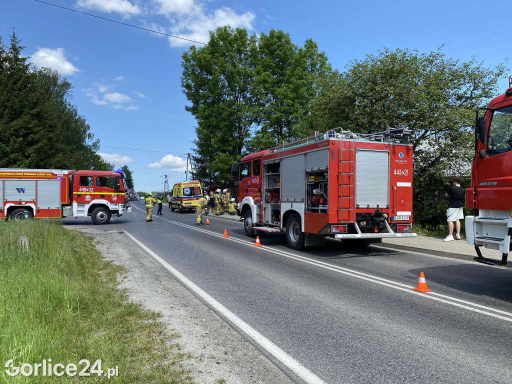 Zdarzenie drogowe w Łużnej (31.05.)