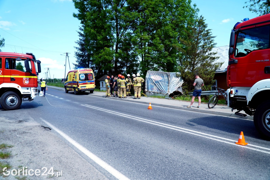 Zdarzenie drogowe w Łużnej (31.05.)