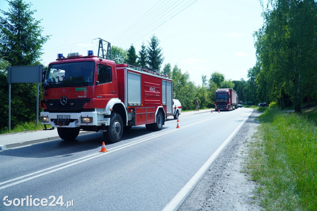 Zdarzenie drogowe w Łużnej (31.05.)