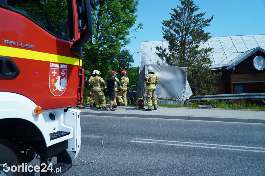 Zdarzenie drogowe w Łużnej (31.05.)