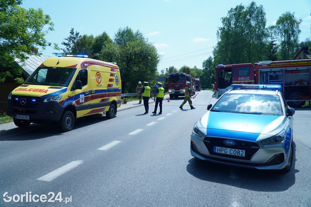 Zdarzenie drogowe w Łużnej (31.05.)