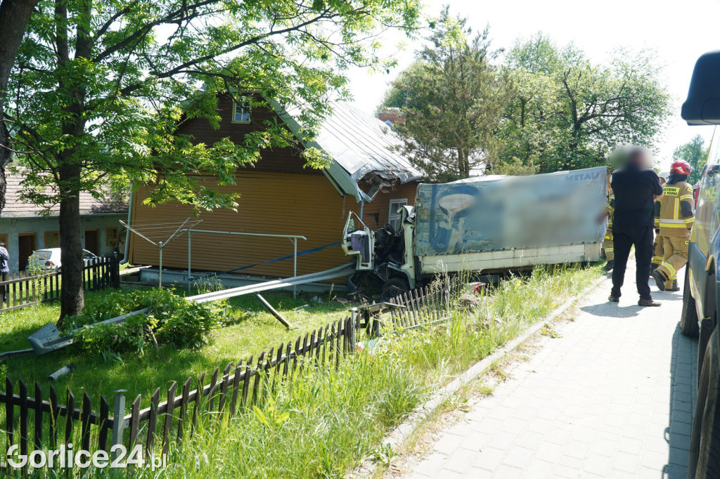 Zdarzenie drogowe w Łużnej (31.05.)