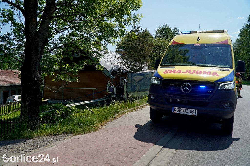 Zdarzenie drogowe w Łużnej (31.05.)