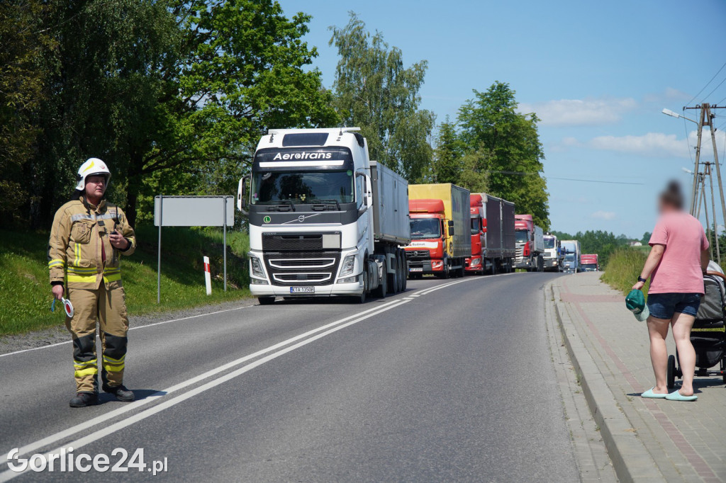Zdarzenie drogowe w Łużnej (31.05.)