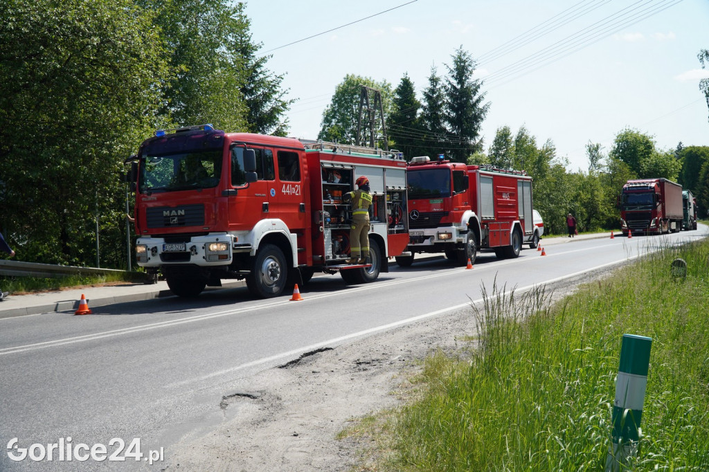 Zdarzenie drogowe w Łużnej (31.05.)