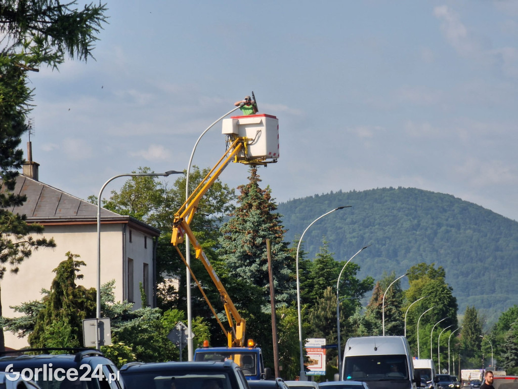Gorlice. Wymiana lamp ulicznych
