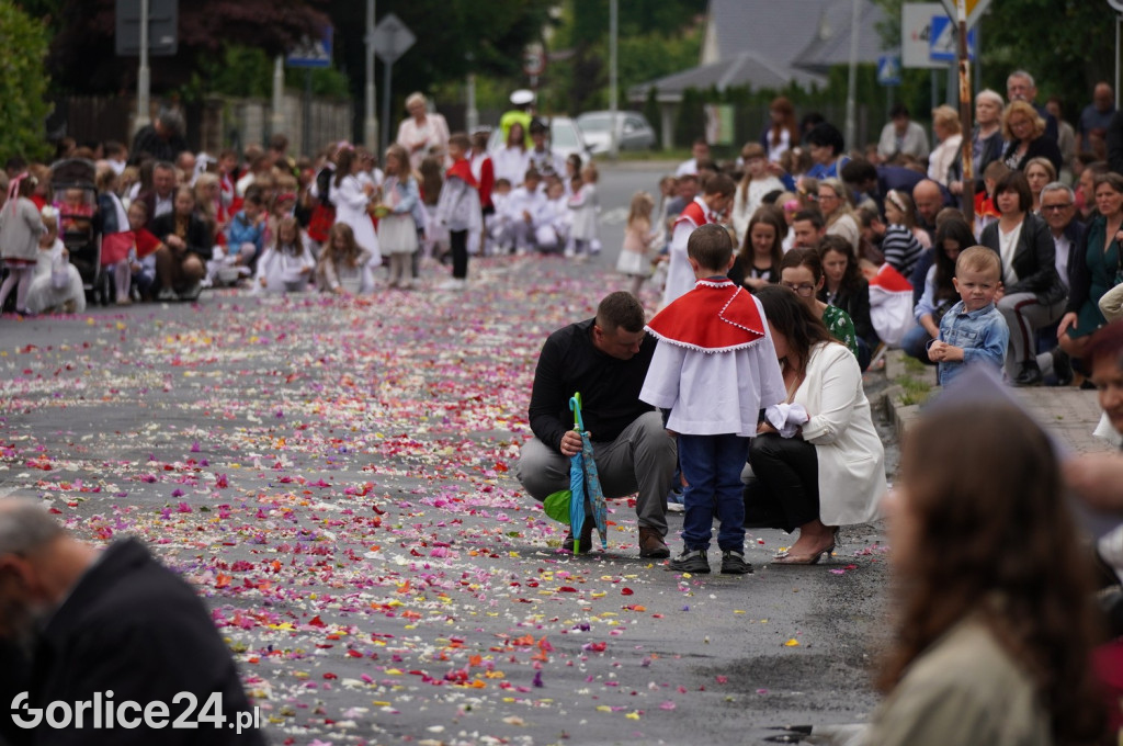Tłumy na procesji w parafii pw. św. Jadwigi Królowej