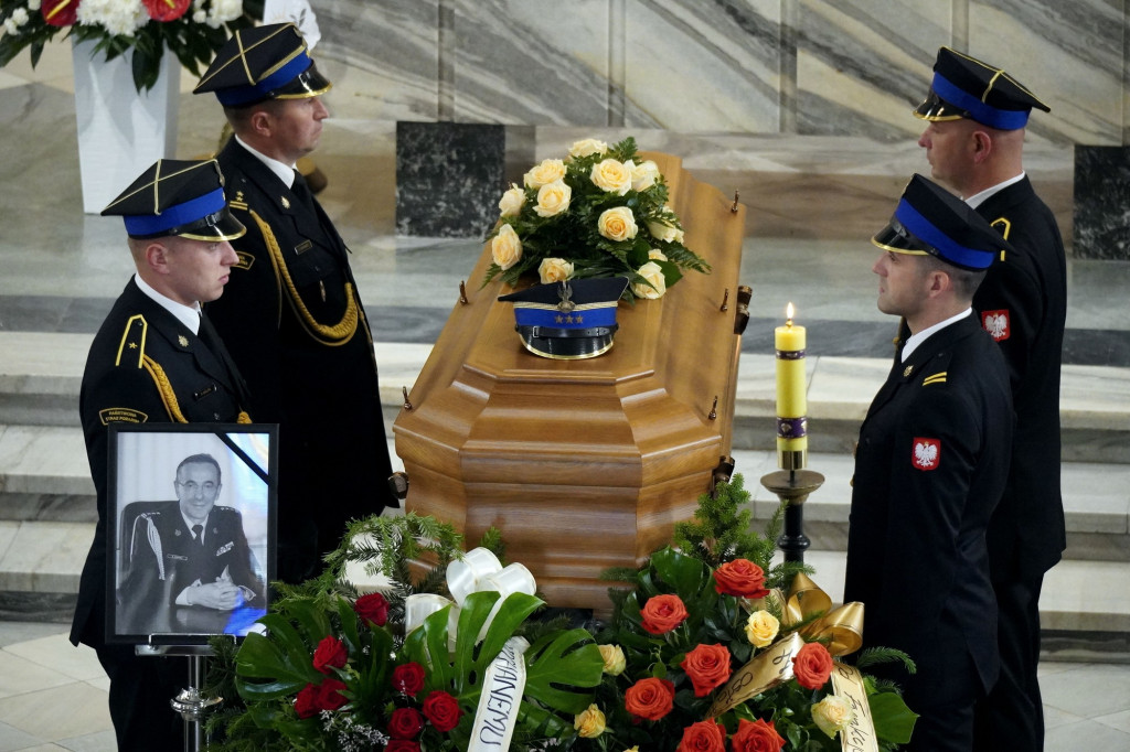 Uroczystości pogrzebowe st. bryg. Andrzeja Stafieja