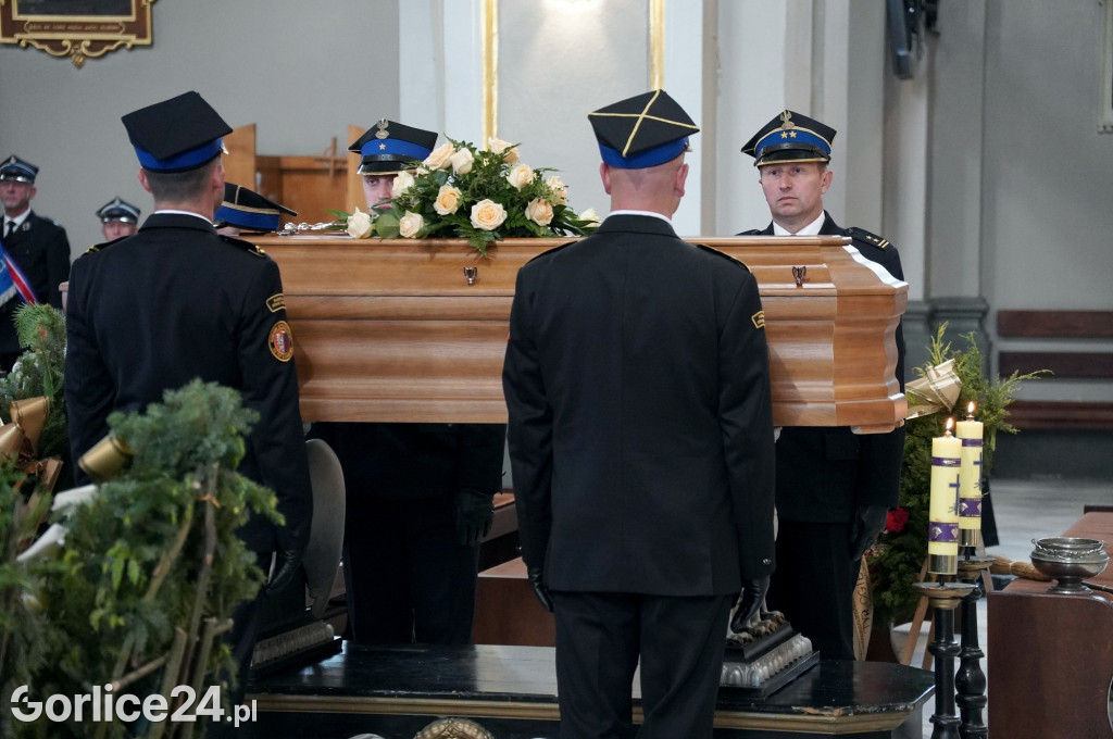 Uroczystości pogrzebowe st. bryg. Andrzeja Stafieja