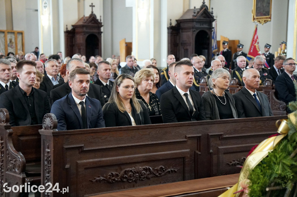 Uroczystości pogrzebowe st. bryg. Andrzeja Stafieja
