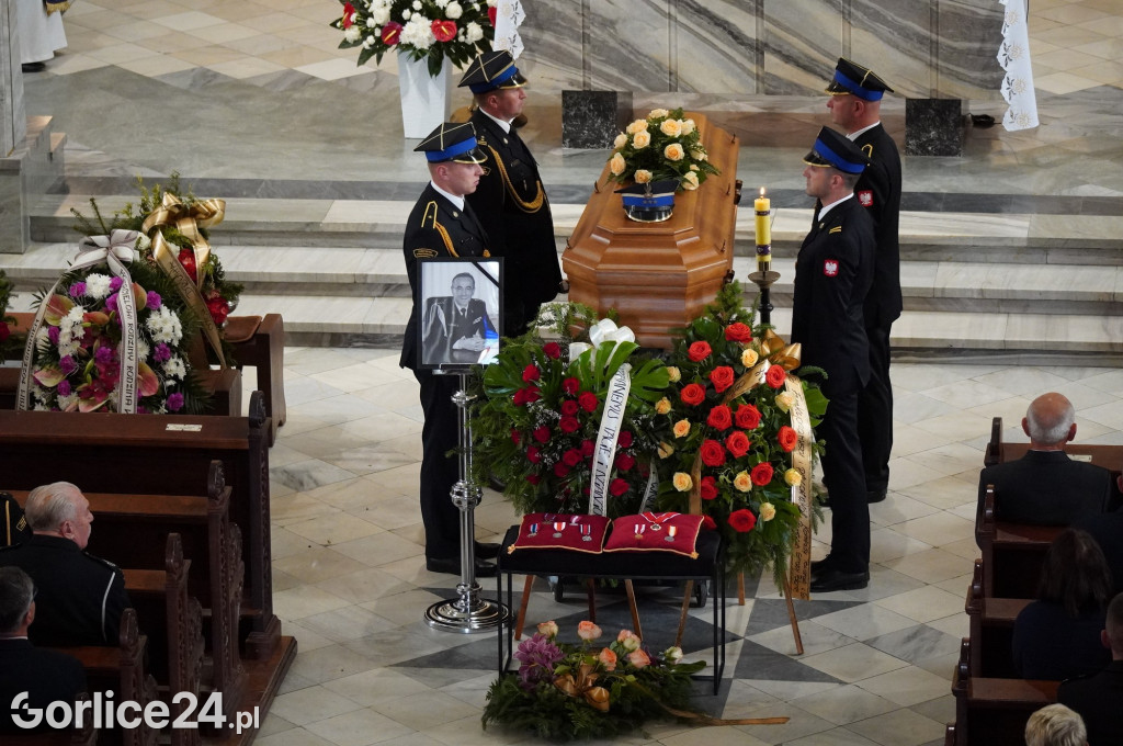 Uroczystości pogrzebowe st. bryg. Andrzeja Stafieja