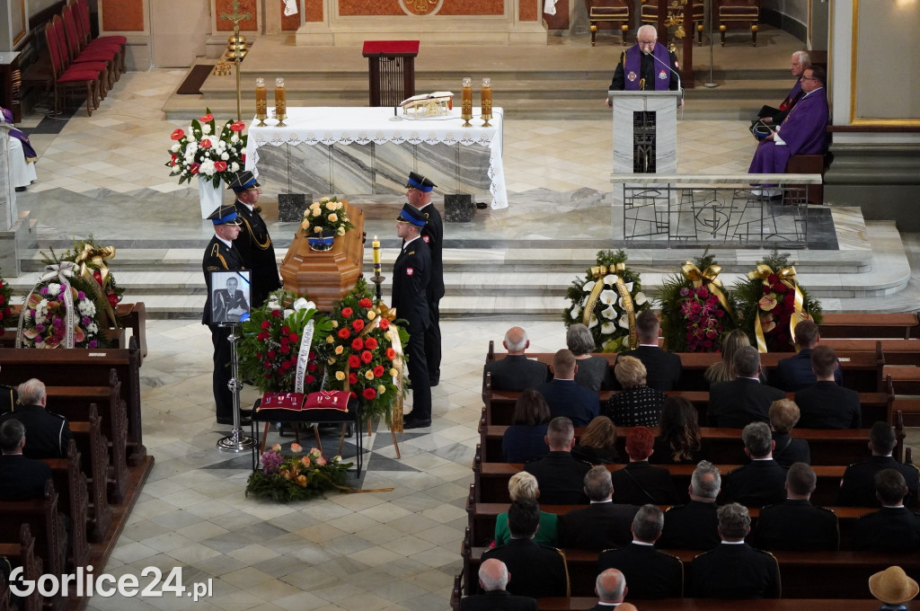 Uroczystości pogrzebowe st. bryg. Andrzeja Stafieja