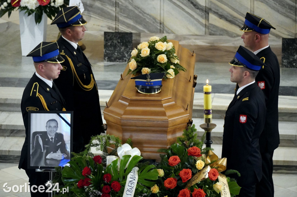 Uroczystości pogrzebowe st. bryg. Andrzeja Stafieja