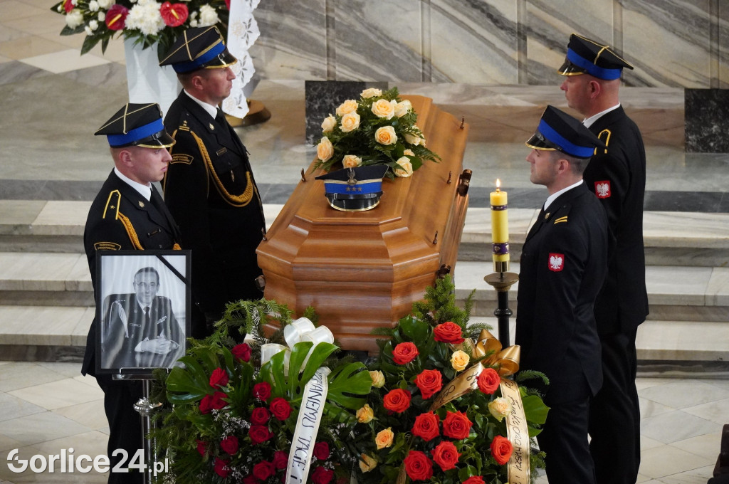 Uroczystości pogrzebowe st. bryg. Andrzeja Stafieja