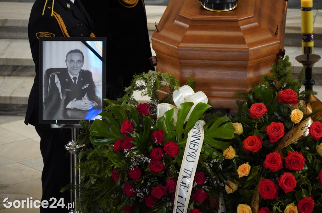 Uroczystości pogrzebowe st. bryg. Andrzeja Stafieja