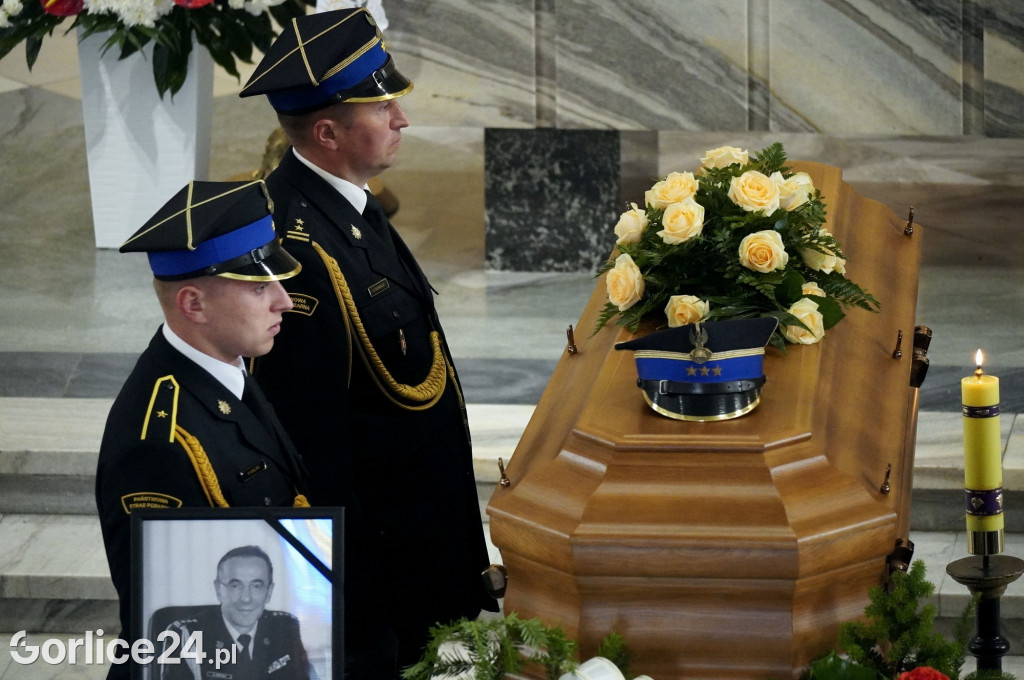Uroczystości pogrzebowe st. bryg. Andrzeja Stafieja