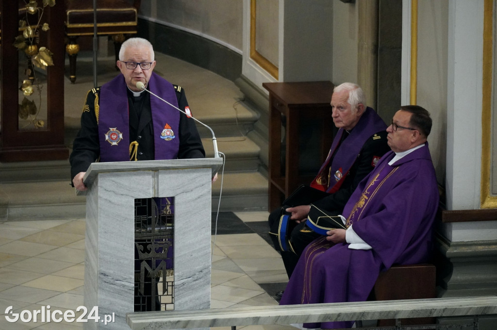 Uroczystości pogrzebowe st. bryg. Andrzeja Stafieja