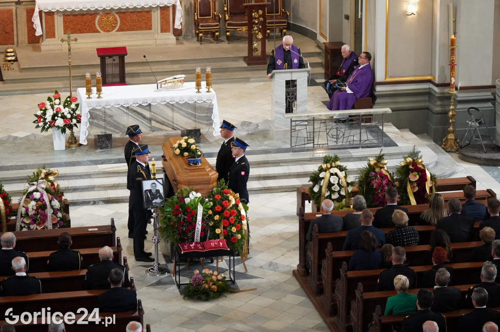 Uroczystości pogrzebowe st. bryg. Andrzeja Stafieja