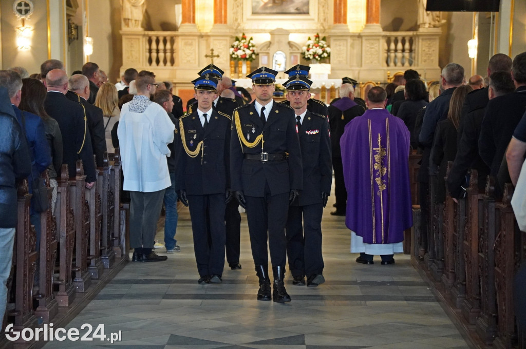 Uroczystości pogrzebowe st. bryg. Andrzeja Stafieja