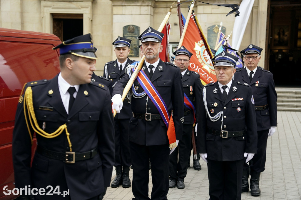 Uroczystości pogrzebowe st. bryg. Andrzeja Stafieja