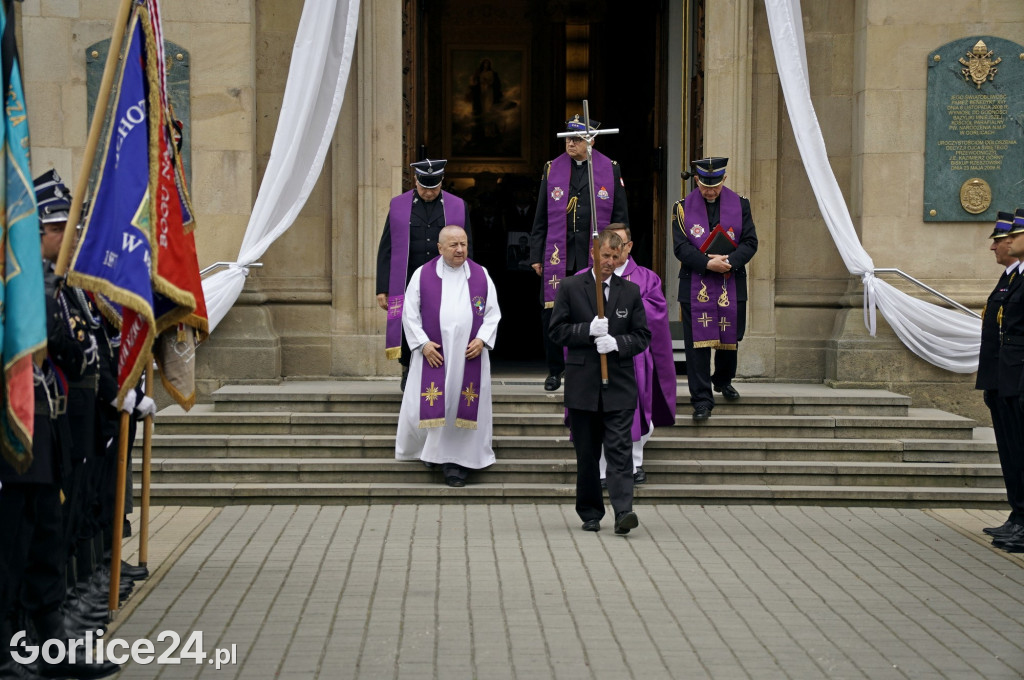 Uroczystości pogrzebowe st. bryg. Andrzeja Stafieja