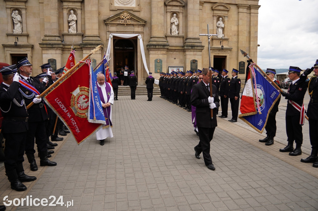 Uroczystości pogrzebowe st. bryg. Andrzeja Stafieja