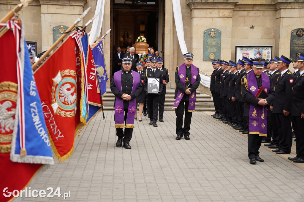 Uroczystości pogrzebowe st. bryg. Andrzeja Stafieja