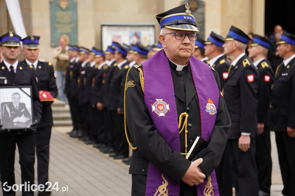 Uroczystości pogrzebowe st. bryg. Andrzeja Stafieja