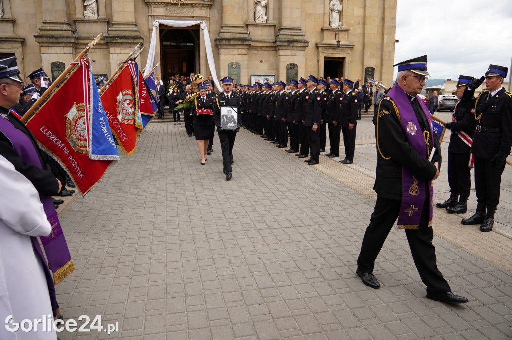 Uroczystości pogrzebowe st. bryg. Andrzeja Stafieja