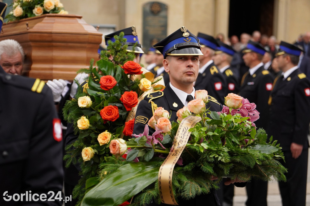 Uroczystości pogrzebowe st. bryg. Andrzeja Stafieja