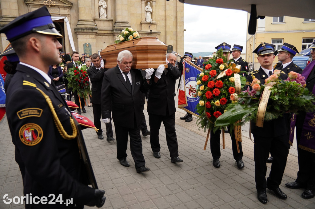 Uroczystości pogrzebowe st. bryg. Andrzeja Stafieja