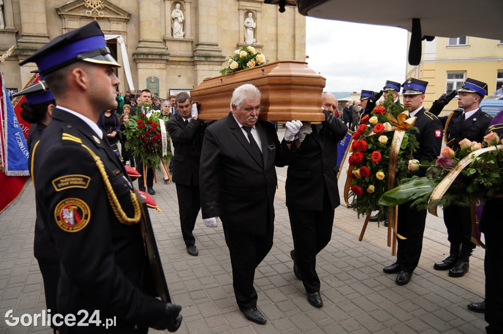 Uroczystości pogrzebowe st. bryg. Andrzeja Stafieja