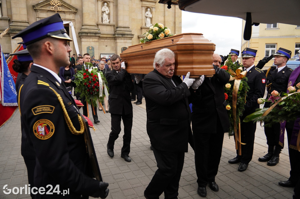 Uroczystości pogrzebowe st. bryg. Andrzeja Stafieja