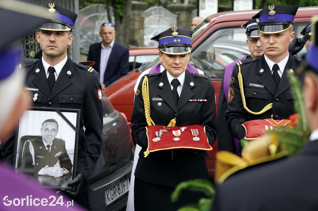Uroczystości pogrzebowe st. bryg. Andrzeja Stafieja