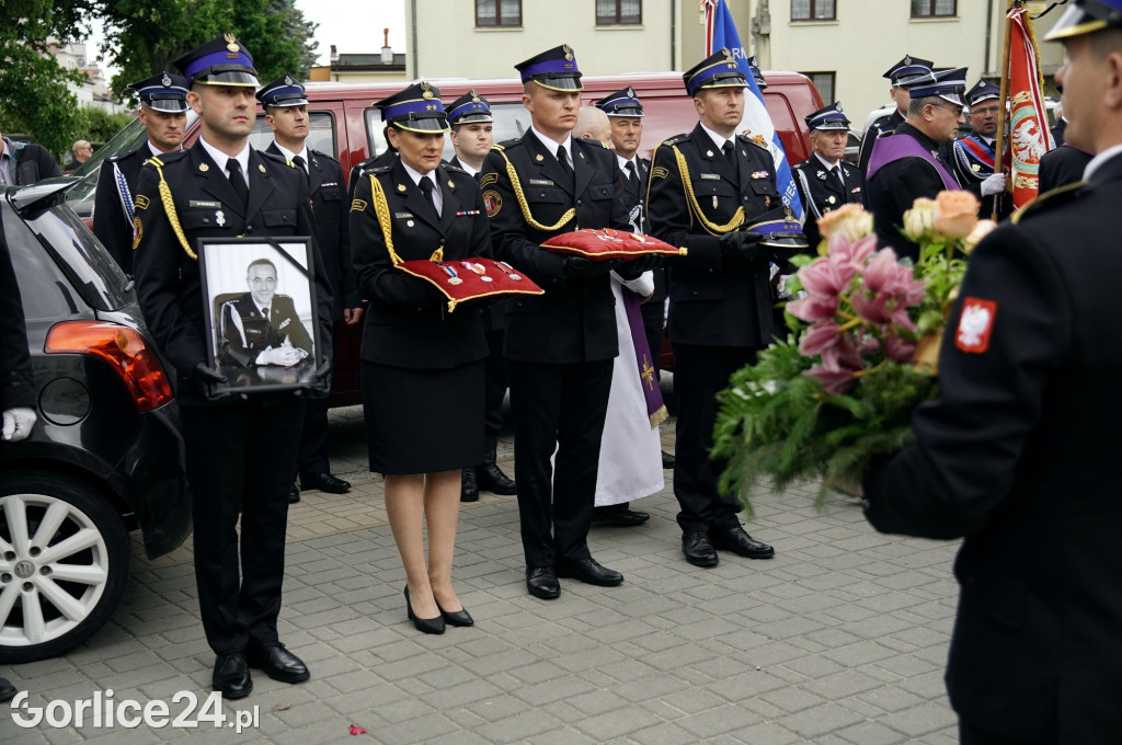 Uroczystości pogrzebowe st. bryg. Andrzeja Stafieja