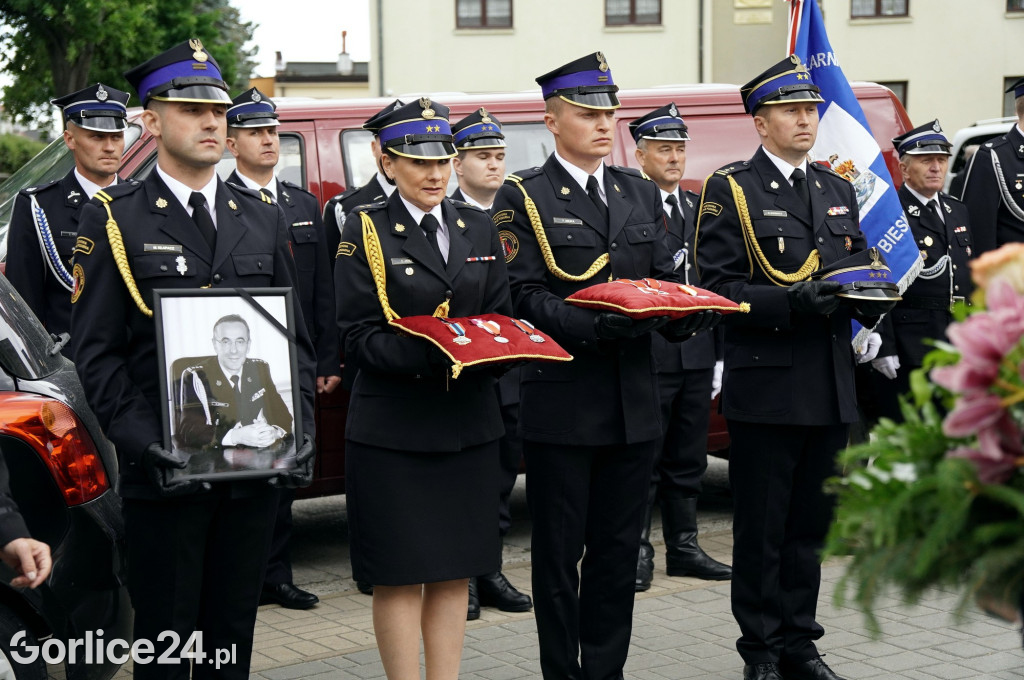 Uroczystości pogrzebowe st. bryg. Andrzeja Stafieja