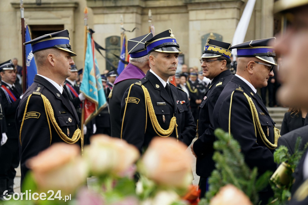 Uroczystości pogrzebowe st. bryg. Andrzeja Stafieja