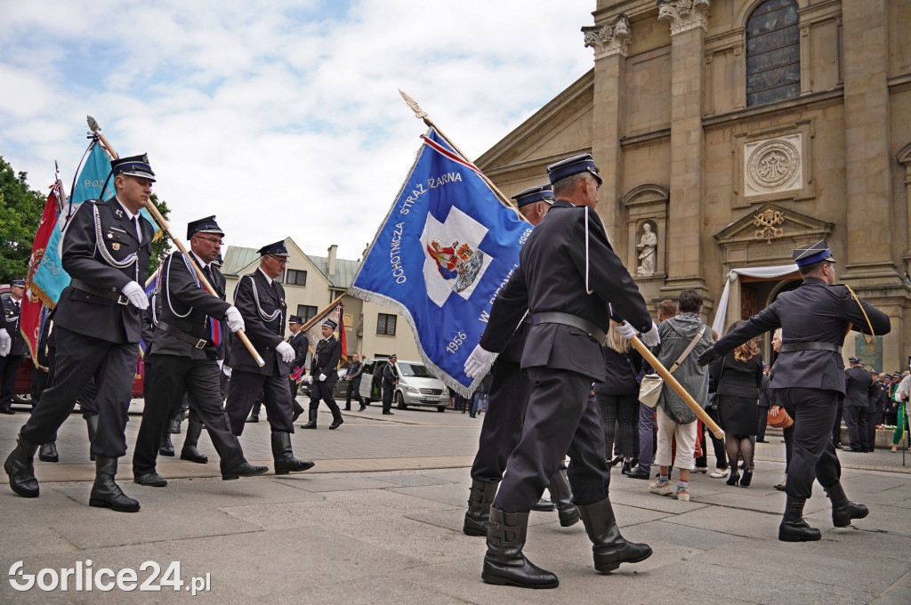 Uroczystości pogrzebowe st. bryg. Andrzeja Stafieja