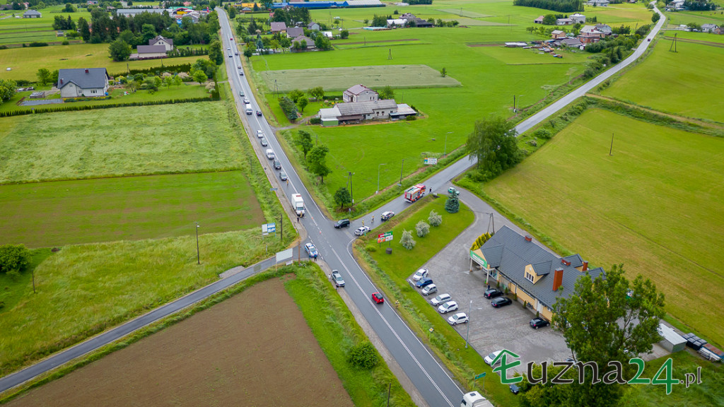 Kolizja w Łużnej (14.06.)