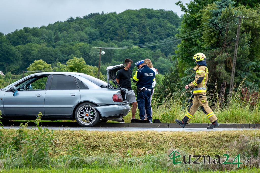 Kolizja w Łużnej (14.06.)