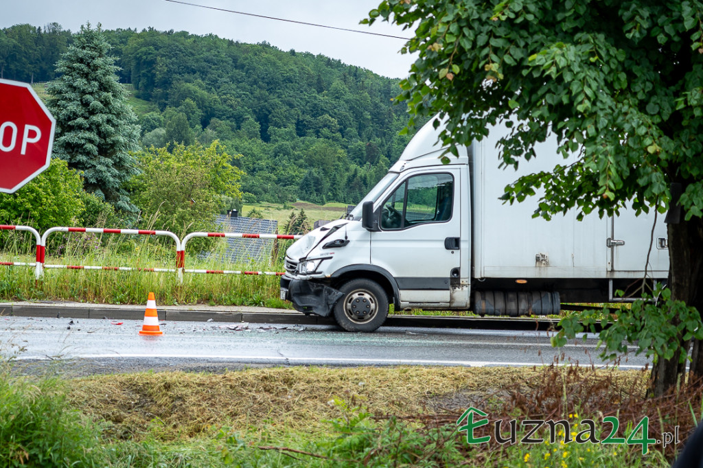 Kolizja w Łużnej (14.06.)
