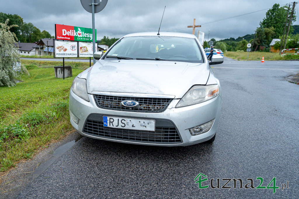Kolizja w Łużnej (14.06.)