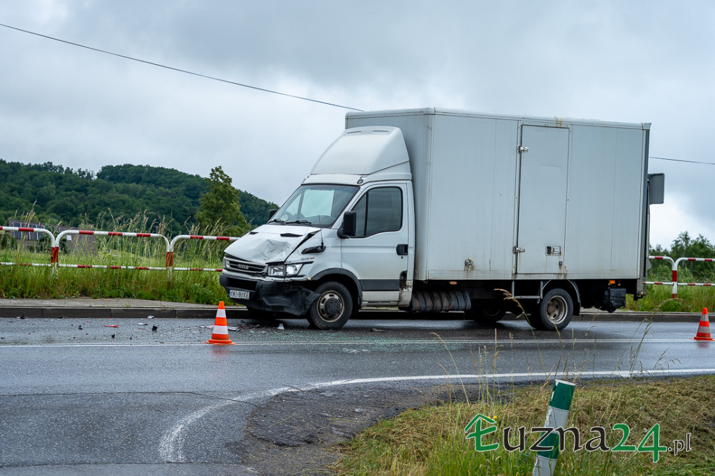 Kolizja w Łużnej (14.06.)
