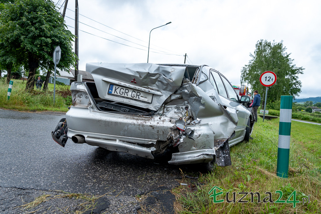 Kolizja w Łużnej (14.06.)