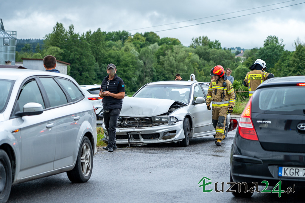 Kolizja w Łużnej (14.06.)