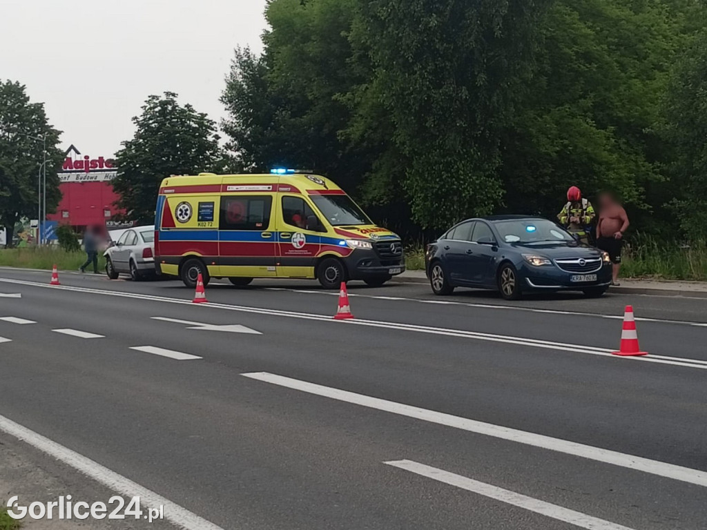Kolizja na ul. Bieckiej (16.06.)